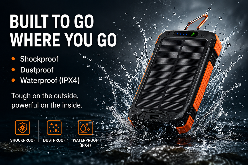 Ecolight solar power bank